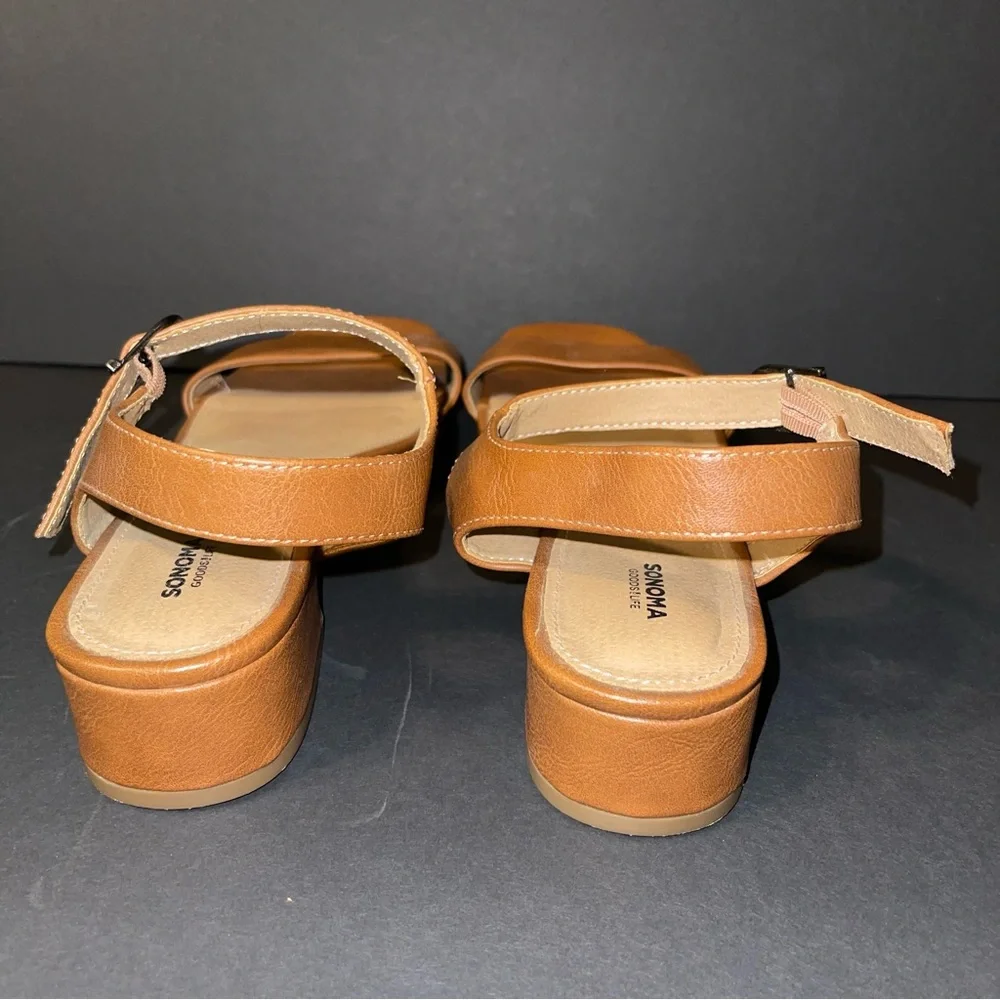 Sonoma Good For Life Tosha Women’s Platform Sandal Size 9 1/2 Med.